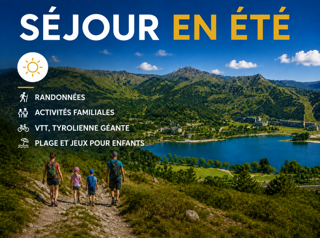 Séjours en été à Super Besse | Ecrin des Marmottes